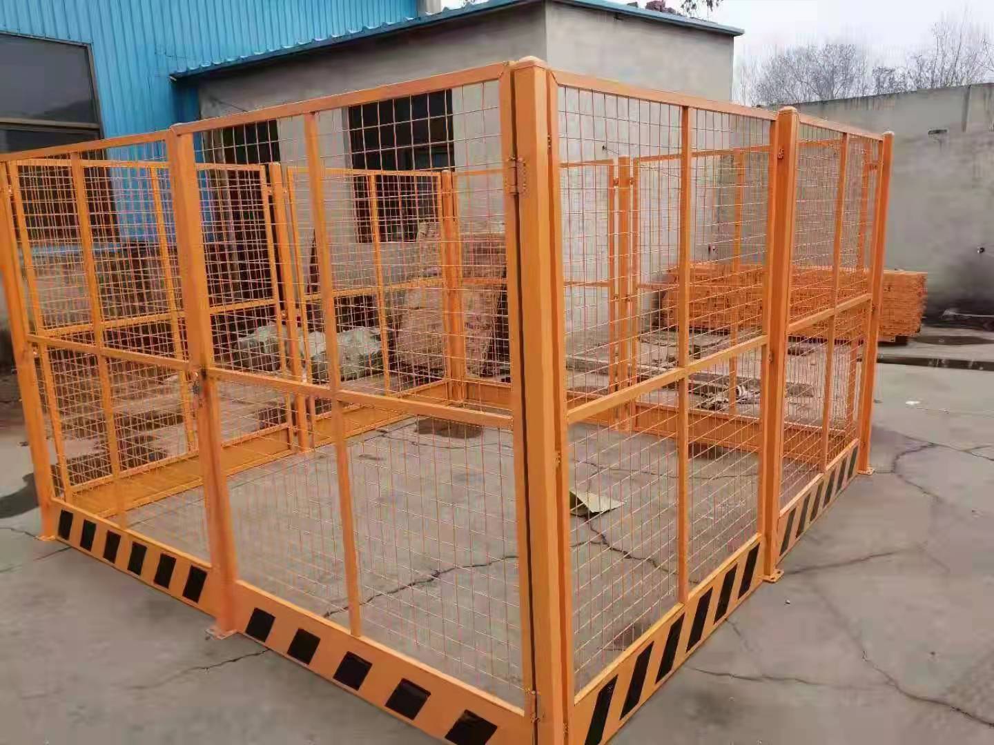 工地施工塔吊围栏防护网塔调防攀爬基础围挡建筑标准化吊机安.